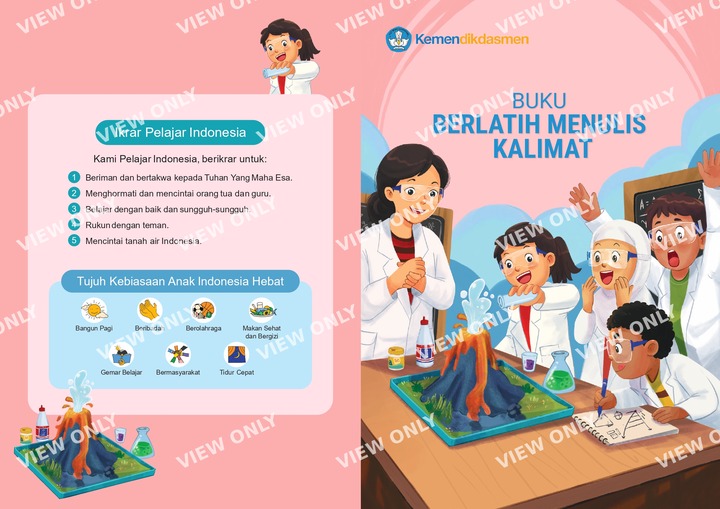 Cover Menulis Kalimat