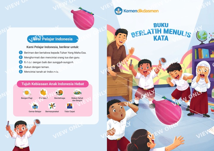Cover Menulis Kata