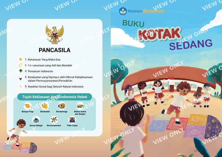 Cover Buku Kotak Sedang