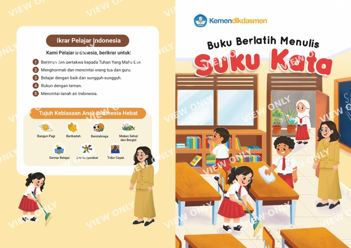 Cover Menulis Suku Kata